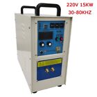 New ListingPreAsion® 220V High Frequency Induction Heater Heating Furnace Machine 30-80KHZ