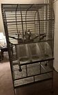Custom Made Medical Grade Stainless Steel Bird Parrot Cage, African Grey, Macaw