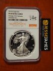 2019 S PROOF SILVER EAGLE NGC PF69 ULTRA CAMEO CHICAGO ANA RELEASES LABEL