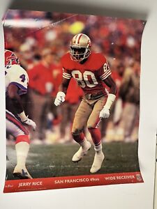 New ListingVintage 1992 Jerry Rice Poster 16x20.  Used