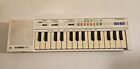 Vtg Casio PT-1 Mini Keyboard Synthesizer Made In Japan Ivory White Read descript