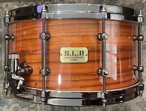 Tama SP G-Maple Snare Drum Limited-edition - 7-inch x 14 - Natural Zebrawood