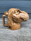 Jurassic Park World T-Rex Head Mug Cup Flip Top Lid Live Tour Tyrannosaurus Rex