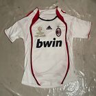 AC Milan 2006/07 Kaka #22 White Short Sleeve Soccer Jersey Mens Medium