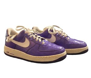 Nike Air Force 1 '07 Women's Size 8.5 Varsity Purple 315115-513 Sneakers