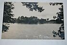 RPPC Postcard Paw Paw MI Maple Lake 1909