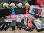 Nintendo Switch Console Bundle With Super Mario Party, Splatoon 2, Kirby StarAll