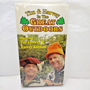 Tim and Harvey In The Great Outdoors VHS 1997 Sealed Parvenu Home Video