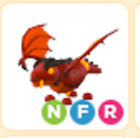 NFR chocolate chip bat dragon and the NFR lava dragon