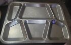 Vintage US Military / Navy Style Stainless Steel Mess Hall Tray Unmarked S2
