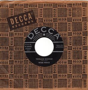 New Listing45 RPM RECORD: Webb Pierce rockabilly/bopper 45 rpm 
