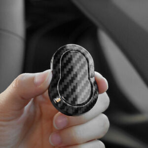 2X Carbon Fiber Car Dashboard Hook Interior Hanger Hook For Gadget Handbag Keys