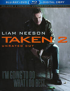 New ListingTaken 2 (Blu-ray/DVD, 2013, 2-Disc Set, Unrated/Theatrical Includes Digital...