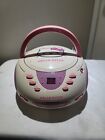 New Listing2014 Hello Kitty Pink KT2024A Stereo AM /FM CD Player Boombox Radio