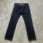 Vintage Hermes Jeans Black Mens Size 35 Measurements