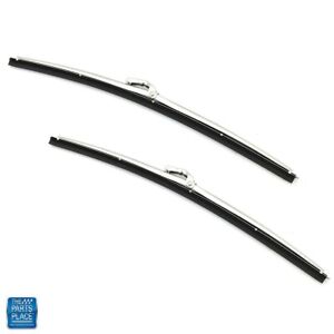 1964-67 A Body 67-69 F Body 58-67 B Body Trico Factory Stainless Wiper Blades (For: More than one vehicle)
