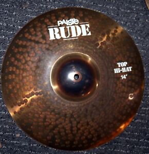 New ListingPaiste Cymbal Hi-Hat RUDE 14