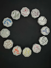 Jackie Chan Adventures - 12 Magic Talismans - 33mm/1.3 in wide and 7.6mm/0.30in