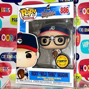 Ricky Wild Thing Vaughn (Chase) - Major League Funko Pop 886 + Protector
