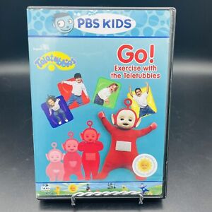 Teletubbies - Go! Exercise with the Teletubbies PBS Kids (DVD, 2005) Free Ship