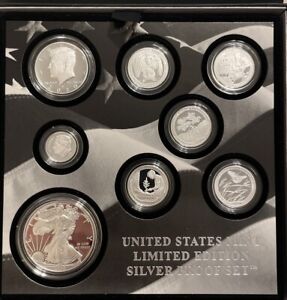 2020 S U.S Mint Limited Edition Silver Proof Set OGP COA US Mint Coins