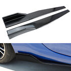 Extra Long Left/Right Carbon PP Universal Rear Side Skirt Winglets Diffusers (For: 1997 Jeep Wrangler Base Sport Utility 2-Door 2....)