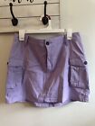 Purple Fashion Nova cargo mini skirt size XL