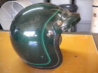 Vintage Bell Ziggy Green Super Magnum Toptex 1970 Helmet w/ Visor Size 7 1/2