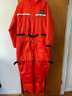 Stearns Work PFD-Anti Exposure Coverall-IFS 580i-Orange Float Suit-Medium