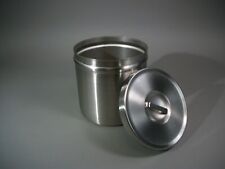 Lot of 6 Vollrath Dressing Jar Stainless Steel #88040 4.5 Quart Medical Kitchen