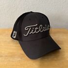 Titleist Footjoy Pro V1 Golf Hat Stretch Fit L-XL  Black Mesh New Era Cap