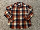 Duckworth Flannel Shirt Men’s XL Sawtooth Merino Wool USA