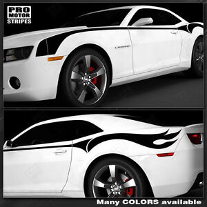 Chevrolet Camaro 2010-2015 Firebreather Side Throwback Stripes (Choose Color)