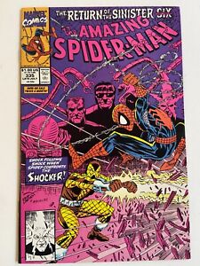 AMAZING SPIDER-MAN #335   SINISTER SIX ISSUE  1990