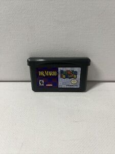 Dr. Mario & Puzzle League Nintendo GameBoy Advance GBA Game Cartridge Authentic