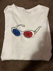 Georgenotfound 404 Glasses T-Shirt (USED  SIZE: LARGE)