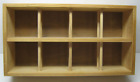 Napa Valley Wooden 96 CD Storage Rack Crate Shelf Organizer 23” x 12” VTG 90s