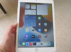WHITE Apple iPad Air 2 A1567 128GB UNLOCKD SCREEN INTACT BadBATT NoCORD - WORKS