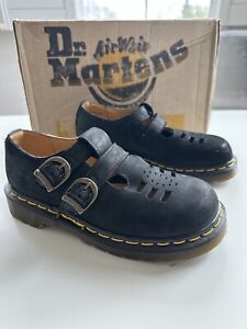 Vintage 90s Doc Dr. Martens Mary Jane Double Strap Shoes
