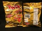 TWIX Mini Caramel & Milk Chocolate Cookie Candy Bars {LOT OF 2 BAGS}