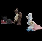 Vintage 1990's M.E.G. Kitty In My Pocket  Miniature Cat Figurines  Collectibles