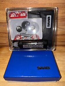 Vintage SAAB Allsop Cassette Tape Deck Cleaner OEM 1980's Complete Solution READ