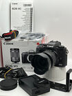 CANON M5 mirrorless 15-45mm IS STM 8GB Box *Read Description* MINTY