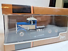 IXO 1/64 1955 Peterbilt 281 Semi Truck Tractor Blue / White 64TR006 w/ Case