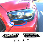 CCG HEADLIGHT MESH GRILL OVERLAY FOR A TOYOTA TACOMA FROM 2016-2023 - FLAT BLACK (For: 2023 Tacoma)