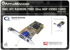 NEW Apple Mac G4 G5 Cube Mac ATI Radeon 7000 32MB AGP VGA Graphics Video Card