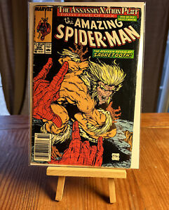 Amazing Spider-Man #324 G Low Grade Reader Newsstand McFarlane Sabretooth Cover