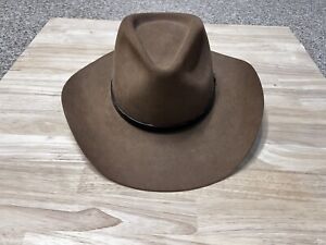 Stetson 4x Beaver Cowboy Hat Brown 7 1/4