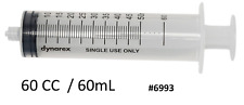 Dynarex 60 cc Luer Lock Syringe 60 ml Sterile 10,30,50 No Needle #6993