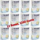Nicotrol Nicotine Gum 2mg Classic. 12 Boxes of 105 Gums. Total 1260. Exp 02/2025